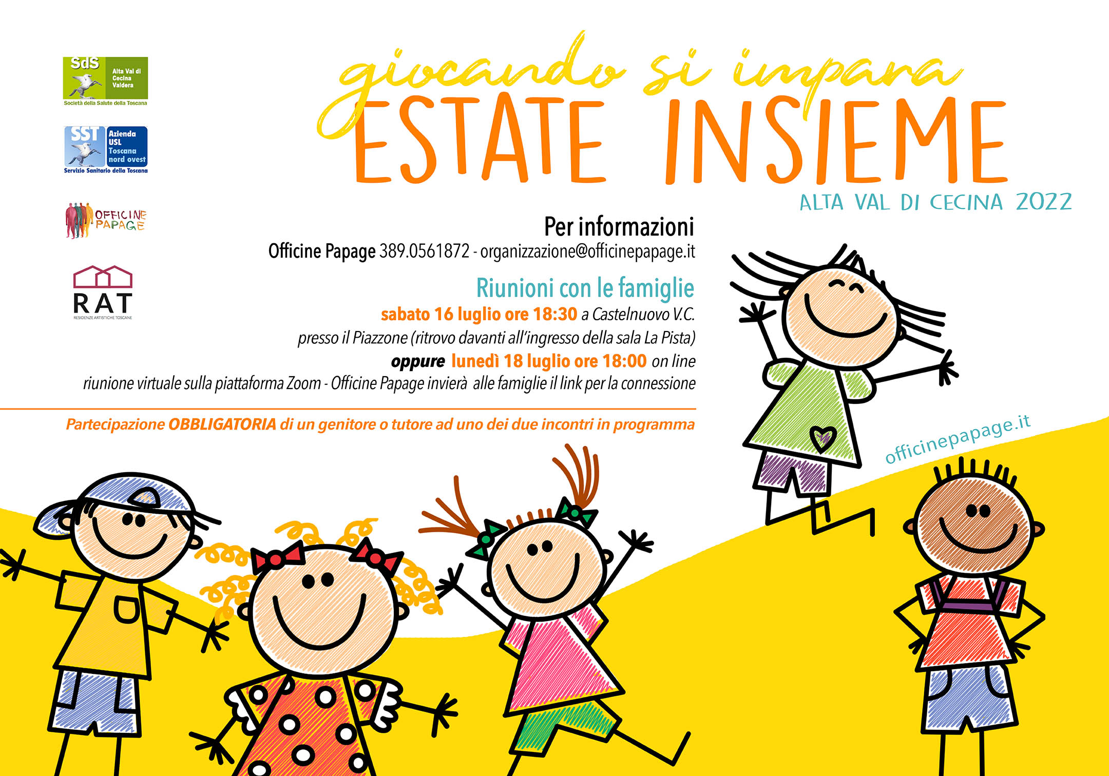 Estate insieme Officine Papage